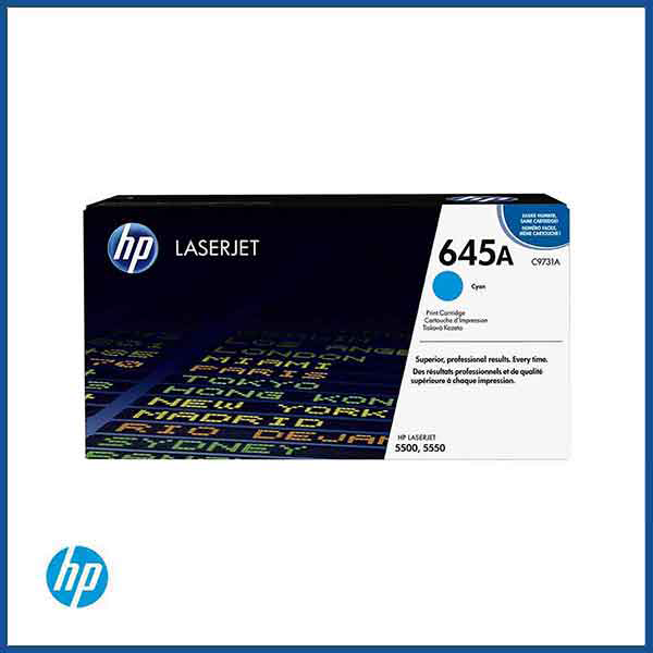 HP 645A (C9731A) Cyan Toner Cartridge